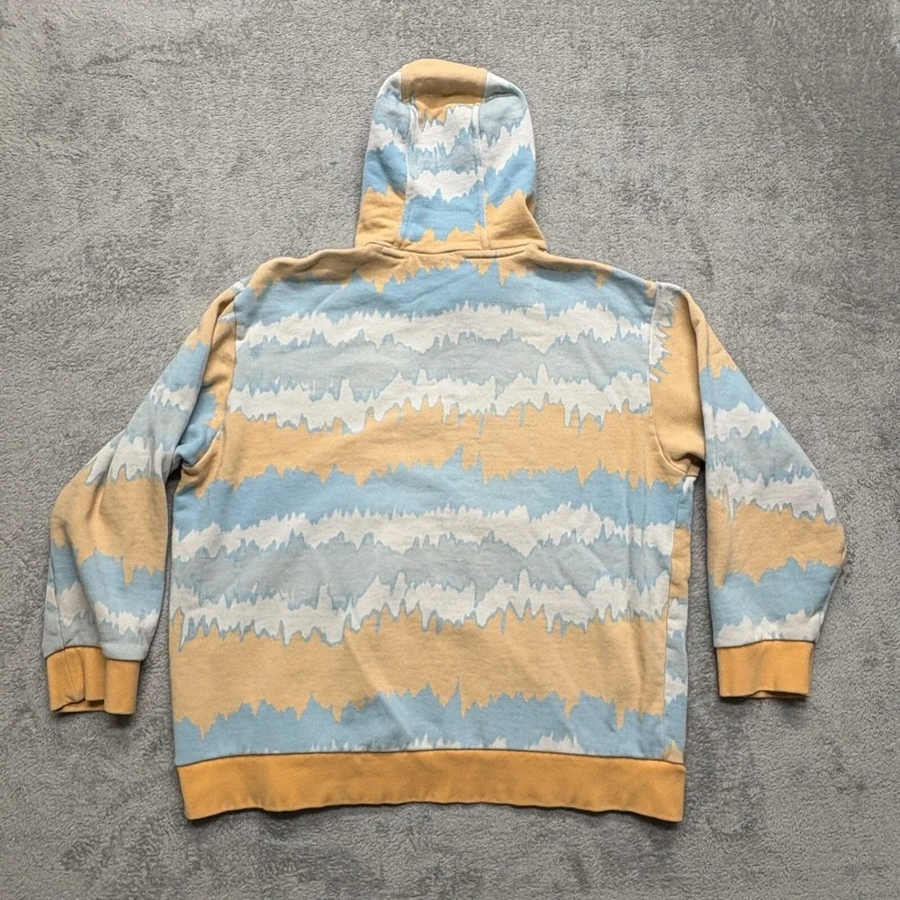 Adidas Originals Adventure Pullover Hoodie‎ Mens Medium Chameleon Logo Lizard